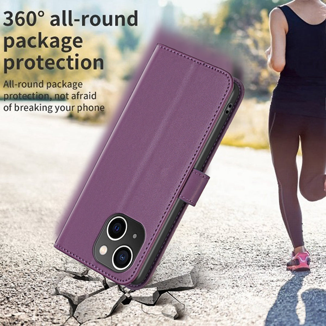BINFEN COLOR BF17 For iPhone 13 14 Anti-Scratch Wallet Leather Phone Cover Stand Magnetic Closure Phone Case BINFEN COLOR BF17 For iPhone 13 14 Anti-Scratch Wallet Leather Phone Cover Stand Magnetic Closure Phone Case